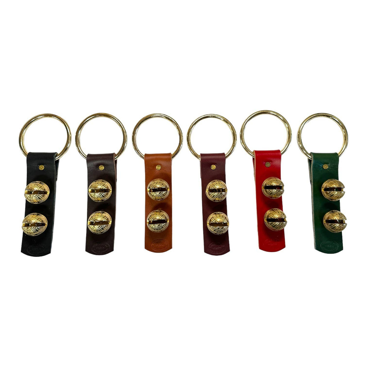 Traditional Strap Bells – #2 Size – 2 Bells on Strap