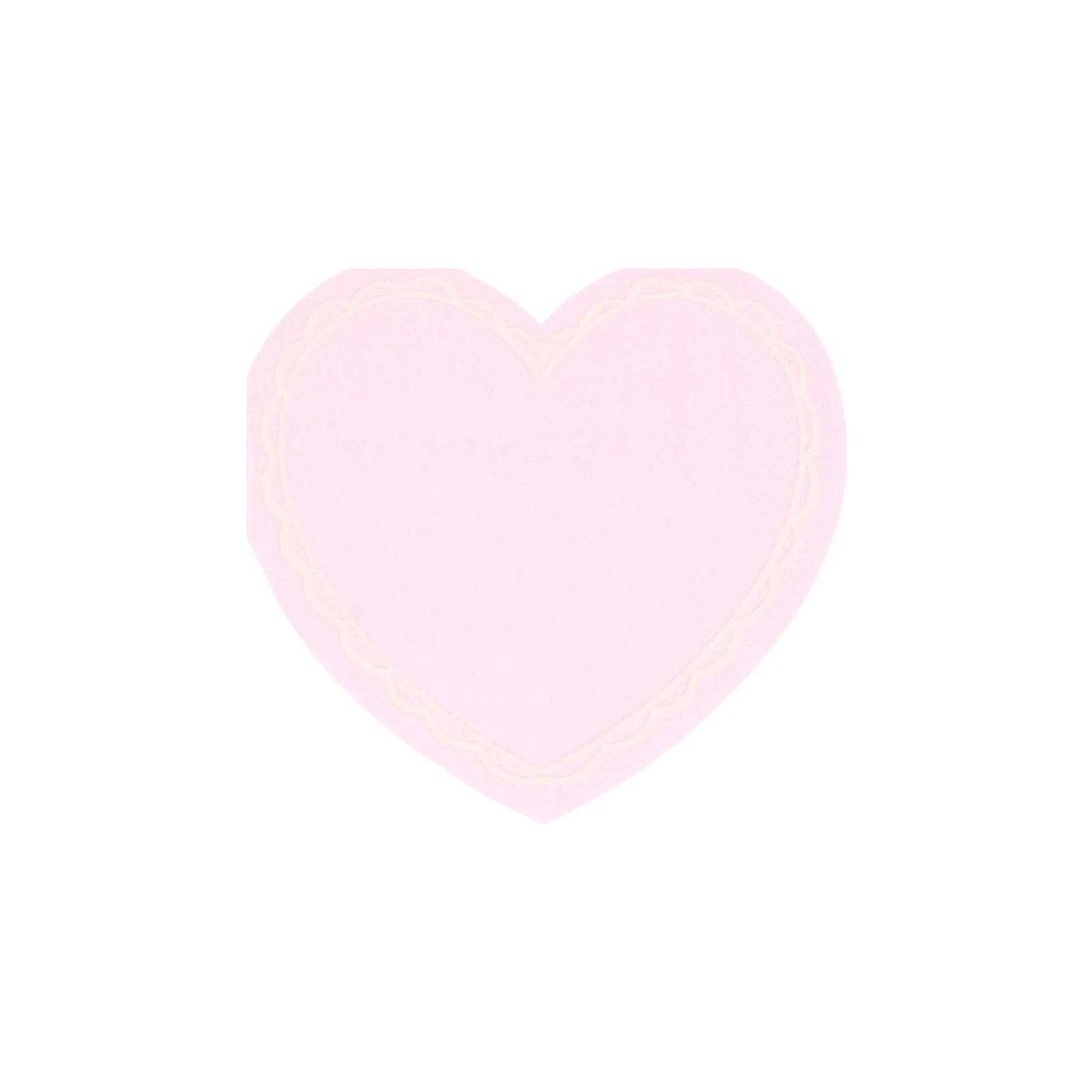 Meri Meri Pastel Heart Small Napkins