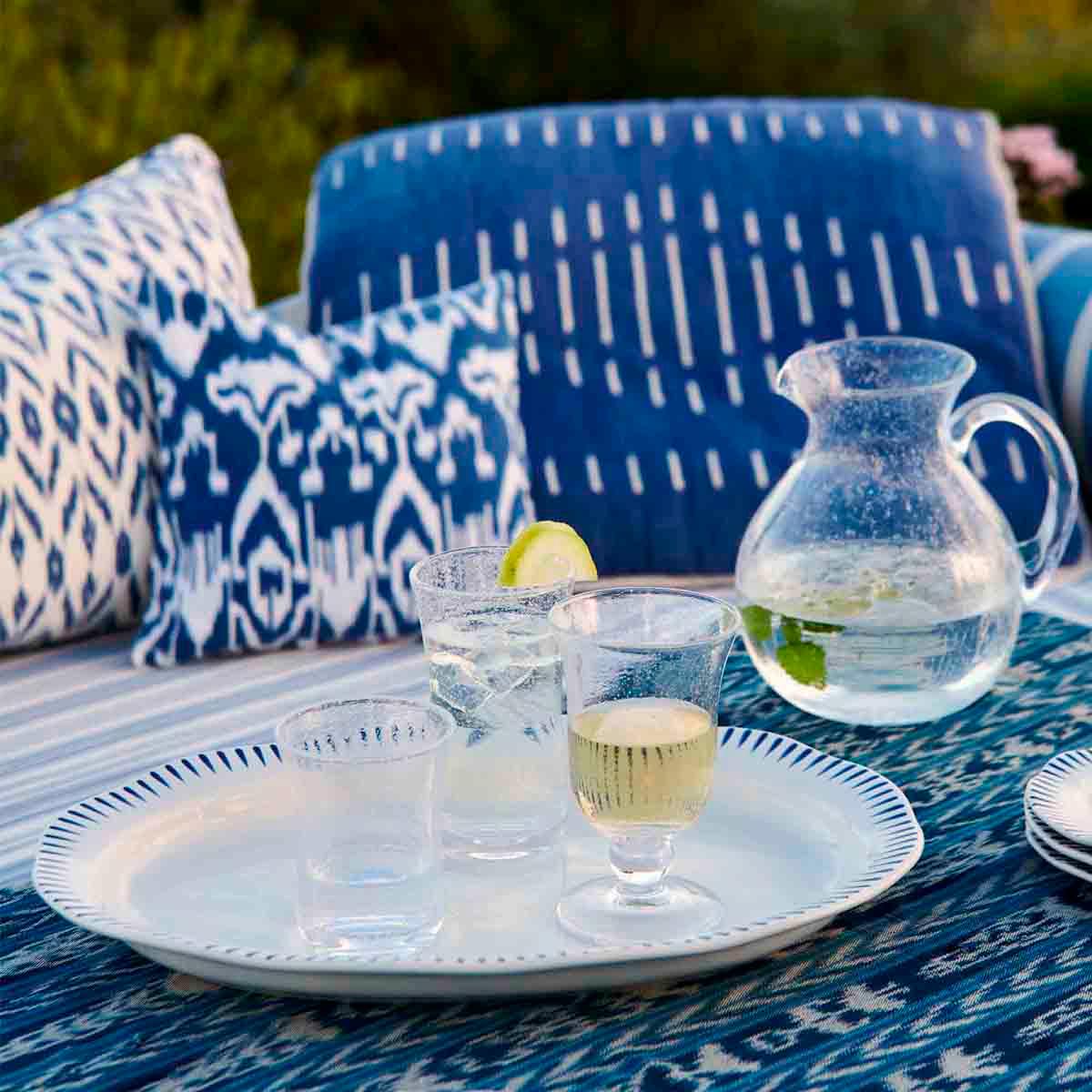 Juliska Provence Glass Pitcher