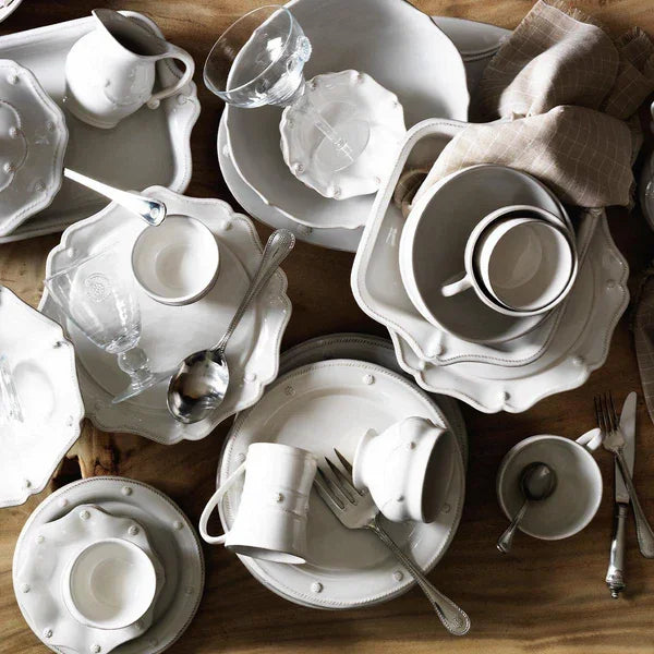 Juliska Berry & Thread Footed Soup Bowl - Whitewash - Marcel’s Culinary Experience