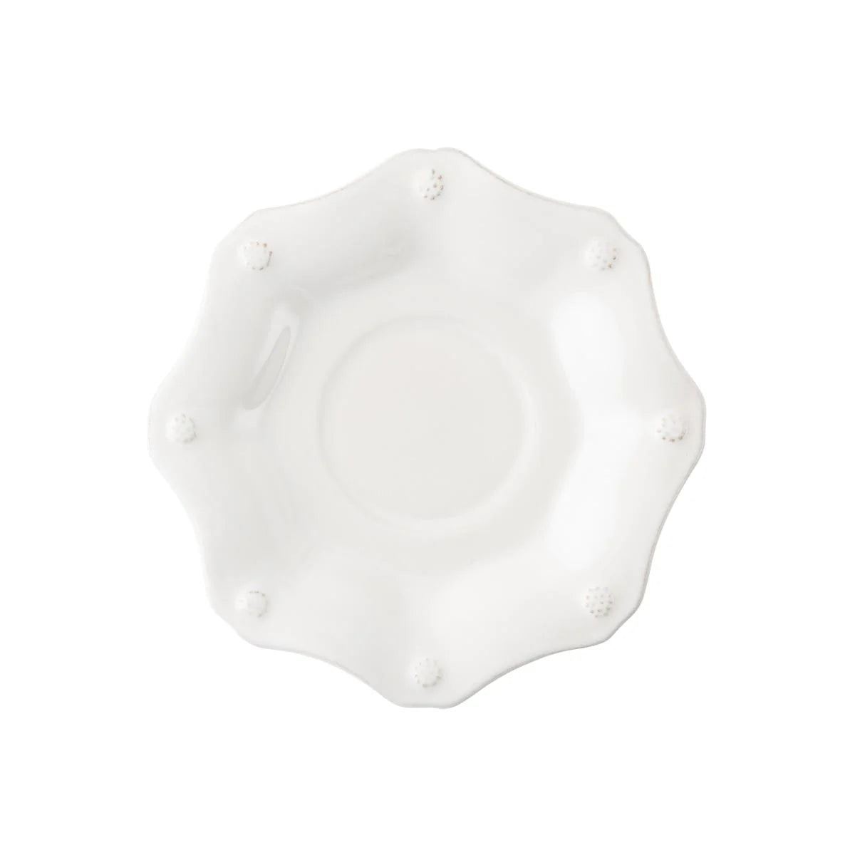 Juliska Berry & Thread Scalloped Saucer - Whitewash