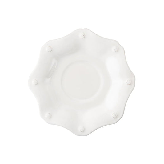 Juliska Berry & Thread Scalloped Saucer - Whitewash