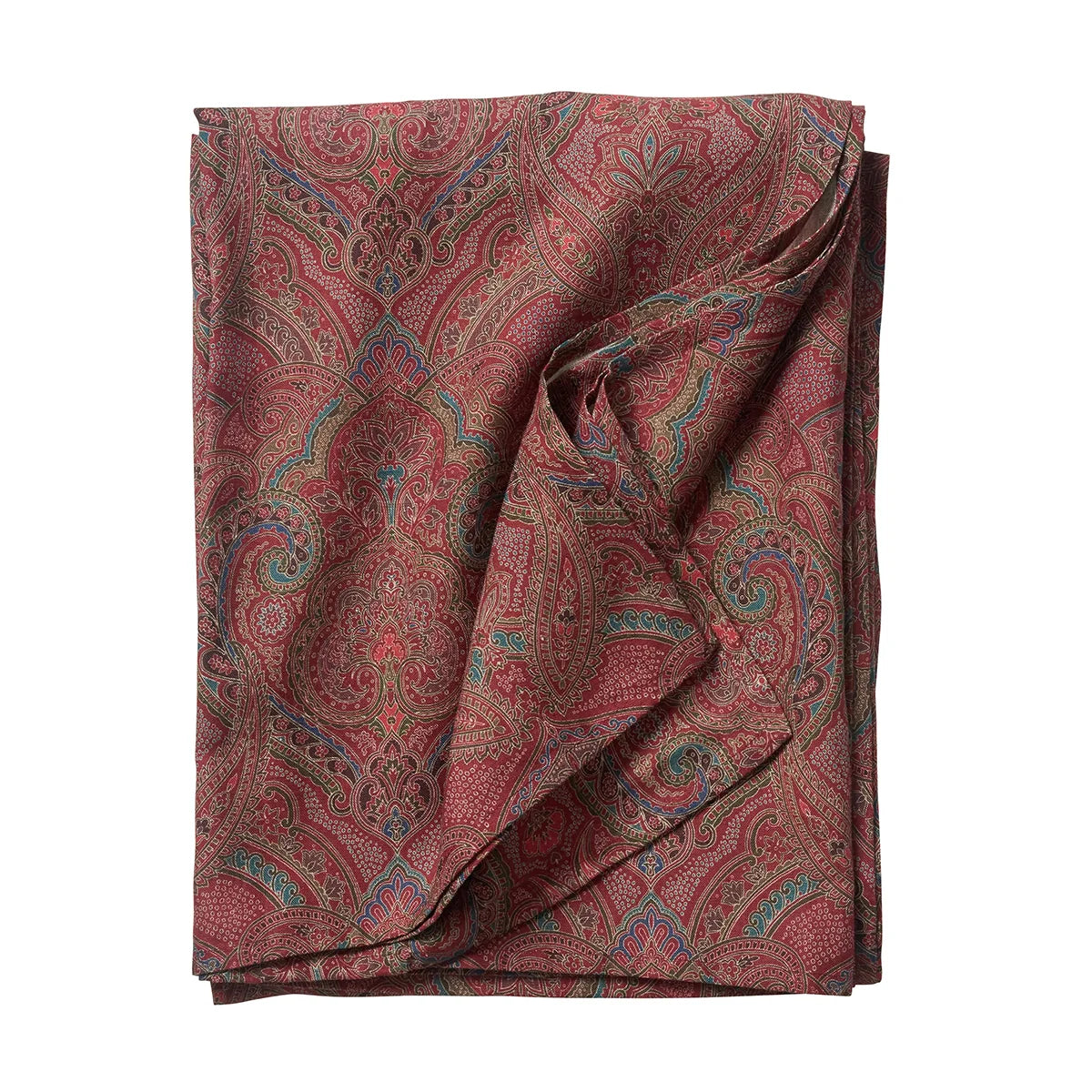 Juliska Paisley Tablecloth - Red, 60" x 120"