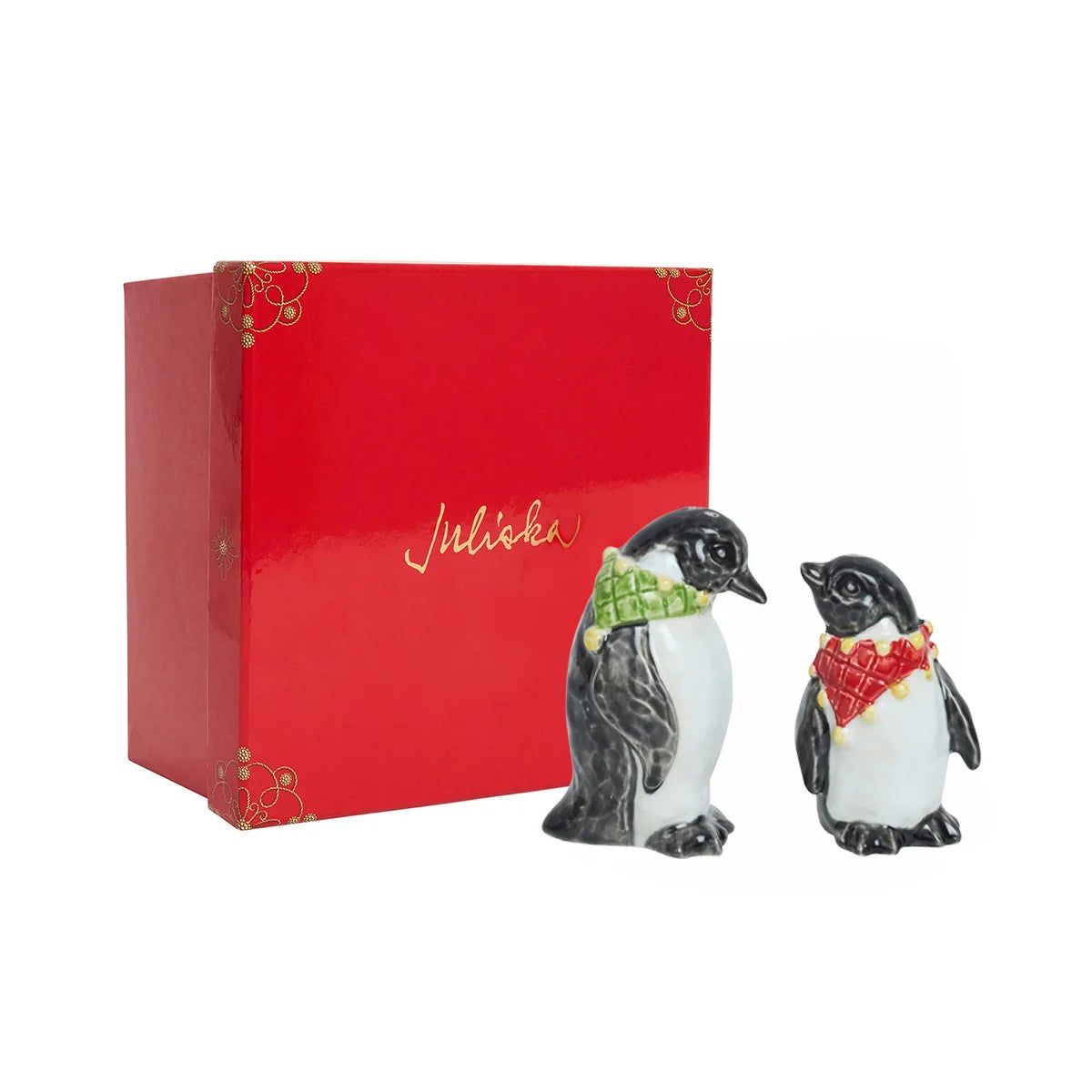 Juliska Clever Creatures Penguin Salt and Pepper Shakers