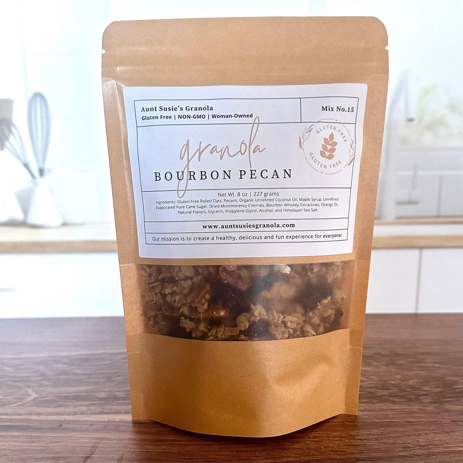 Bourbon Pecan Granola - Marcel’s Culinary Experience