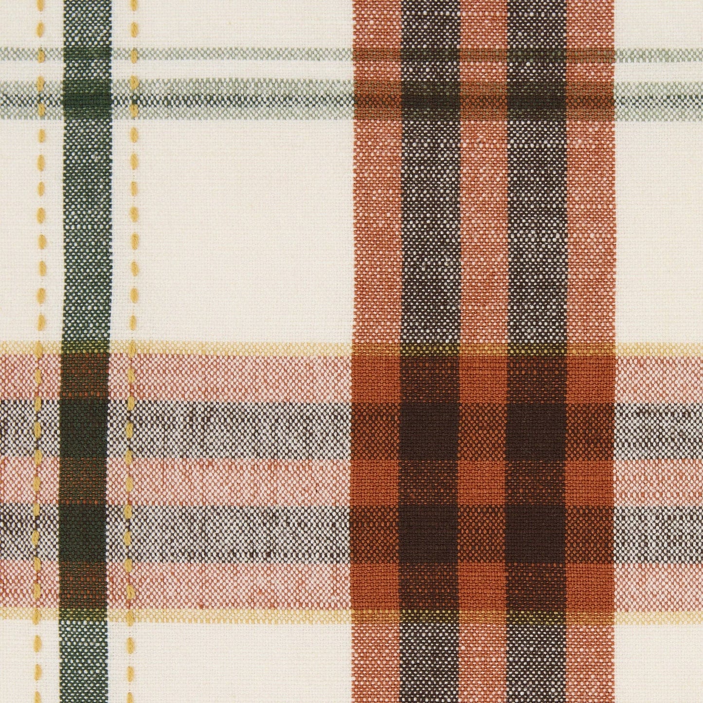 Autumn Picnic Plaid Tablecloth 60x84"