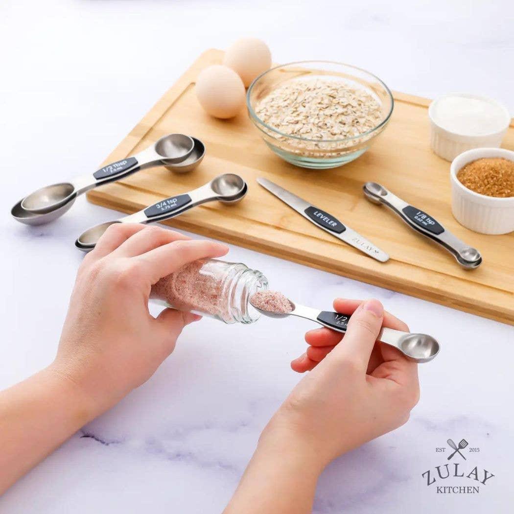 Stackable Magnetic Spoons Set of 8