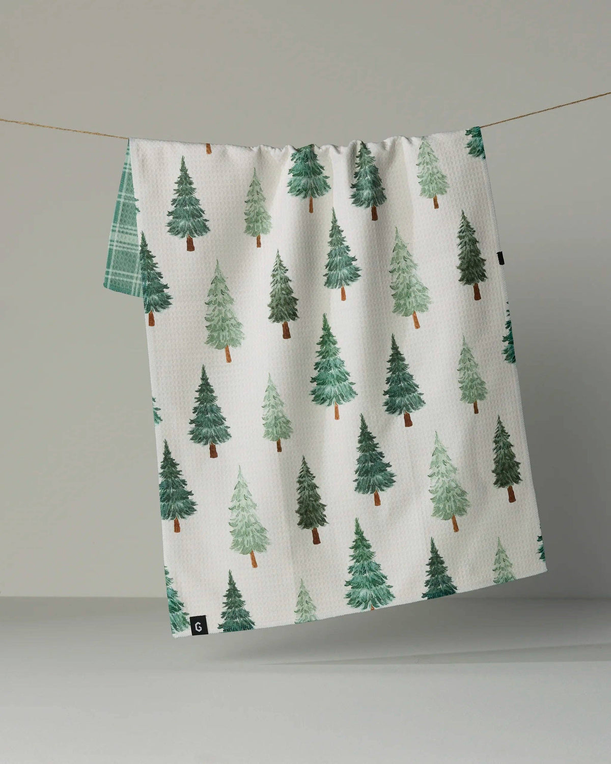 Geometry Pine Grove LUXE Kitchen Towel