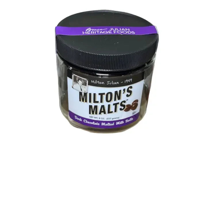 Milton's Malts, 8 oz Jar - Marcel’s Culinary Experience