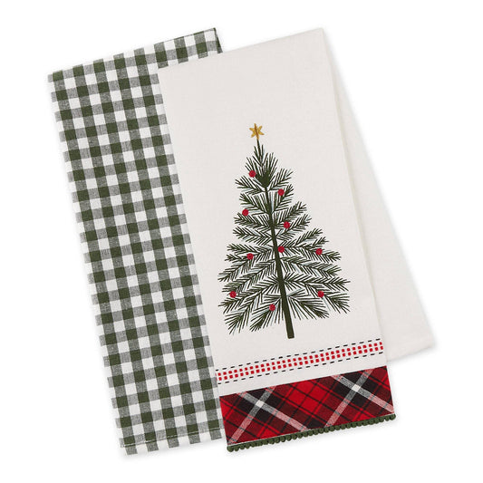 O Tannenbaum Dishtowel Set Of 2 - Marcel’s Culinary Experience