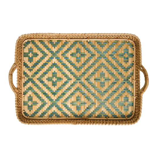 Juliska Villa Seville 18" Tray - Chambray