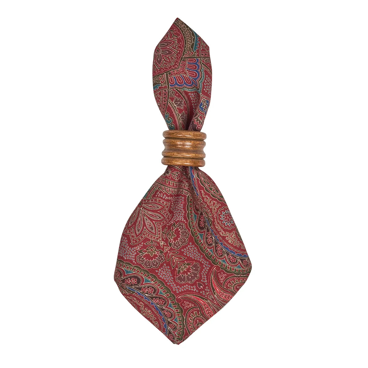 Juliska Paisley Napkin Set of 4 - Red