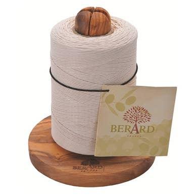 Berard Olive Wood Twine Holder with Twine - Marcel’s Culinary Experience
