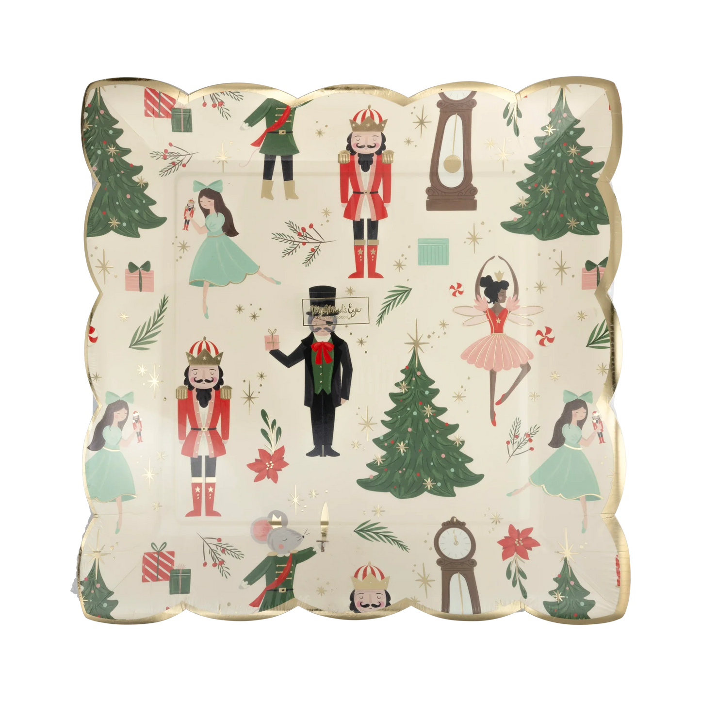Nutcracker Pattern 9" Plate - Marcel’s Culinary Experience