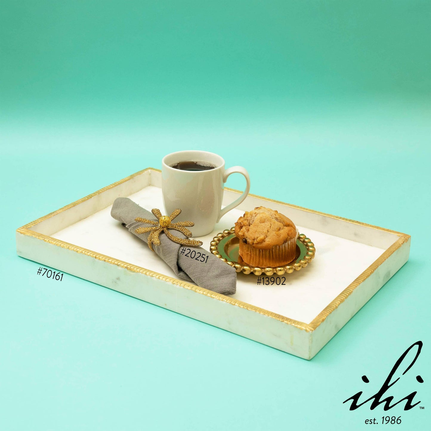 Gilded Beaded Plate - Marcel’s Culinary Experience