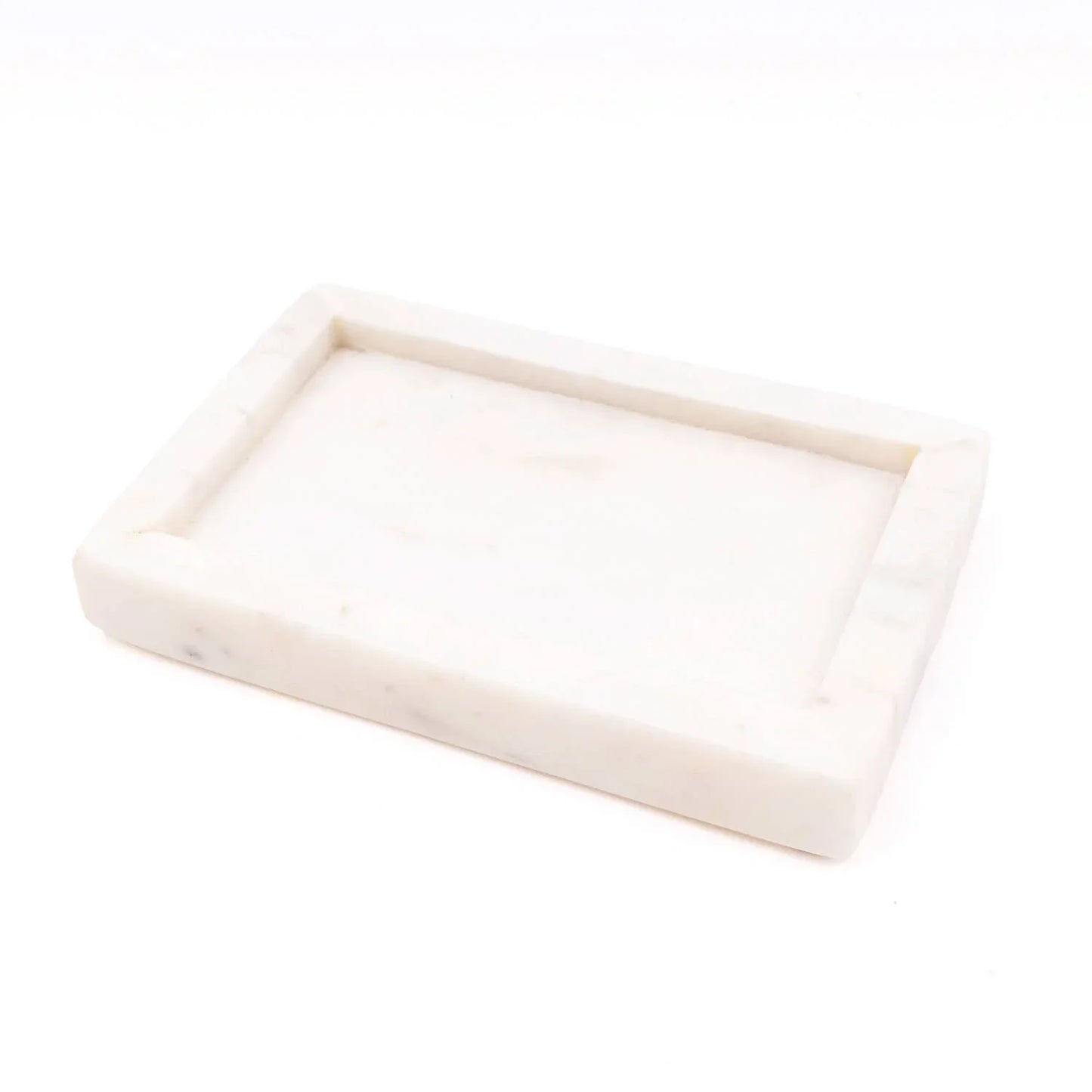 White Marble Soap Dish - Marcel’s Culinary Experience