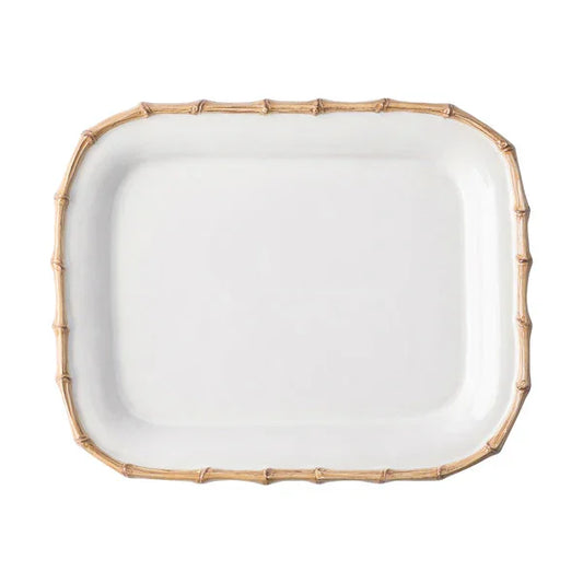 Juliska Bamboo 12" Platter - Natural - Marcel’s Culinary Experience
