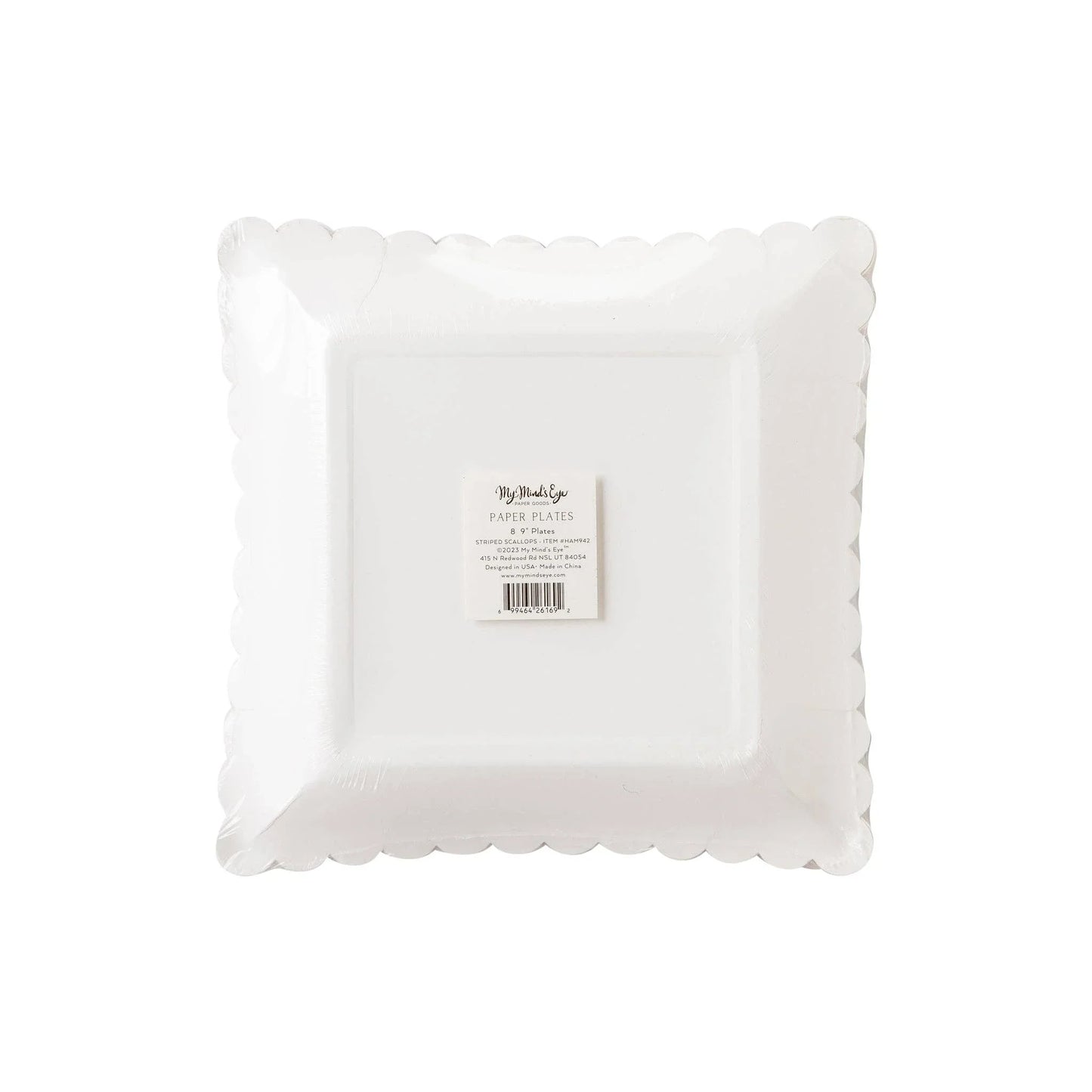 Striped Scallop Plates - Marcel’s Culinary Experience