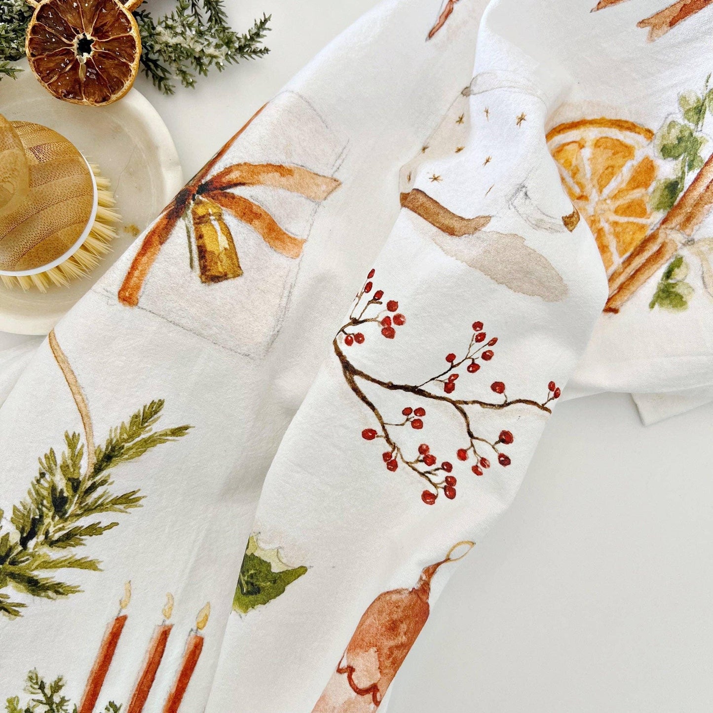 Yuletide tea towel - Marcel’s Culinary Experience