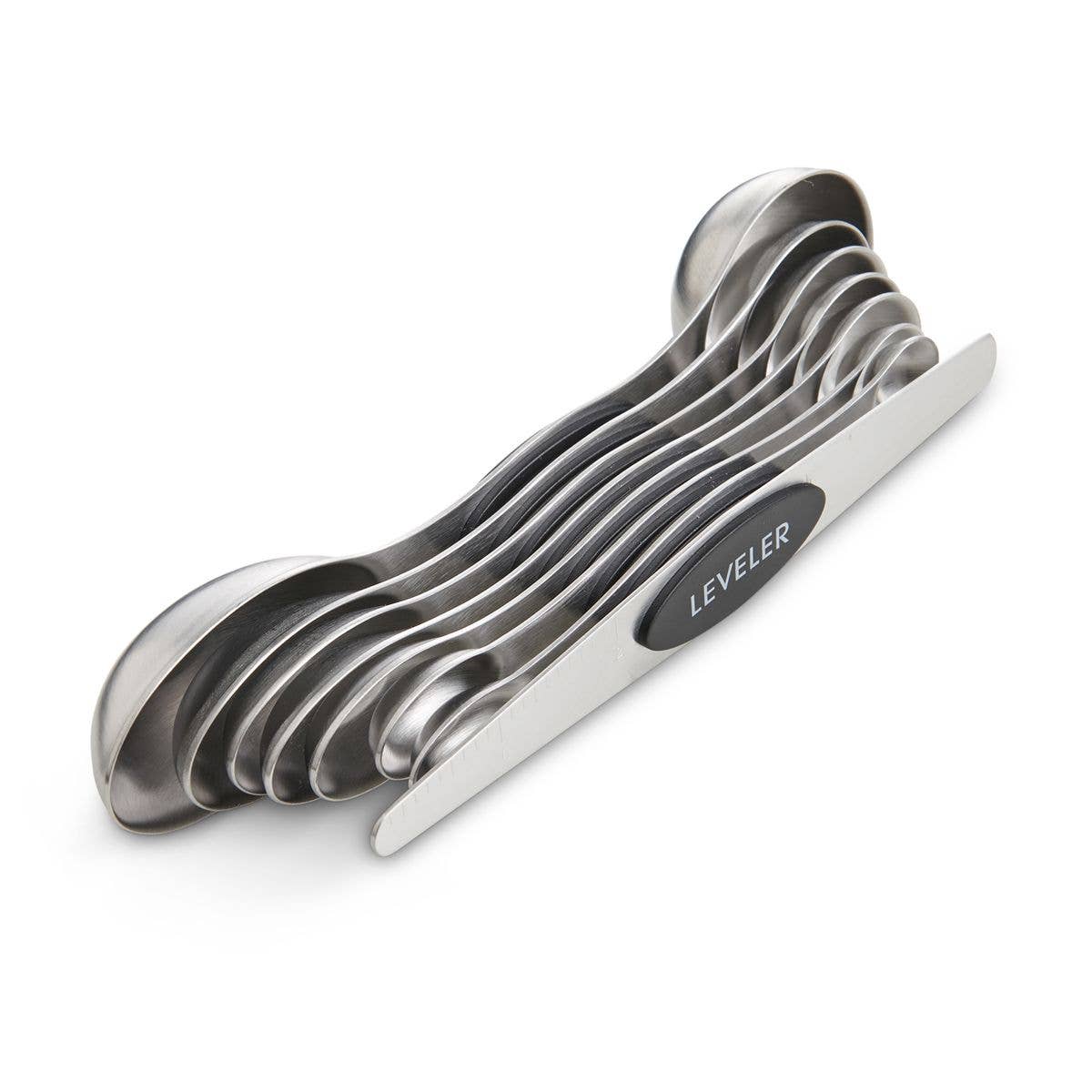 Magnetic Measuring Spoons – Dual-Sided with Leveler
