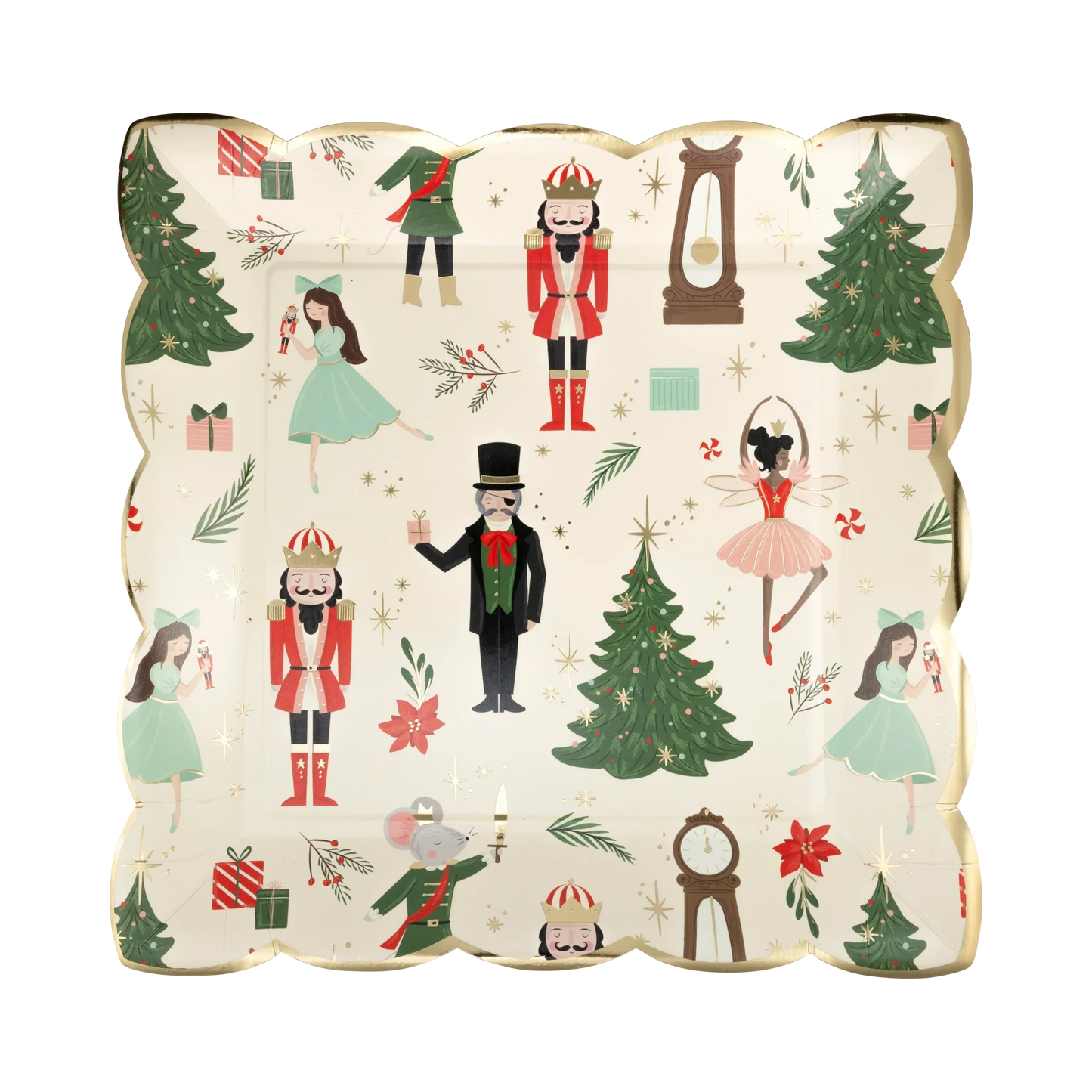 Nutcracker Pattern 9" Plate - Marcel’s Culinary Experience