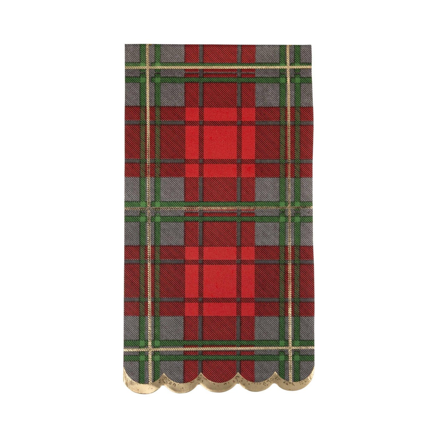 Red Christmas Plaid Dinner Napkin - Marcel’s Culinary Experience