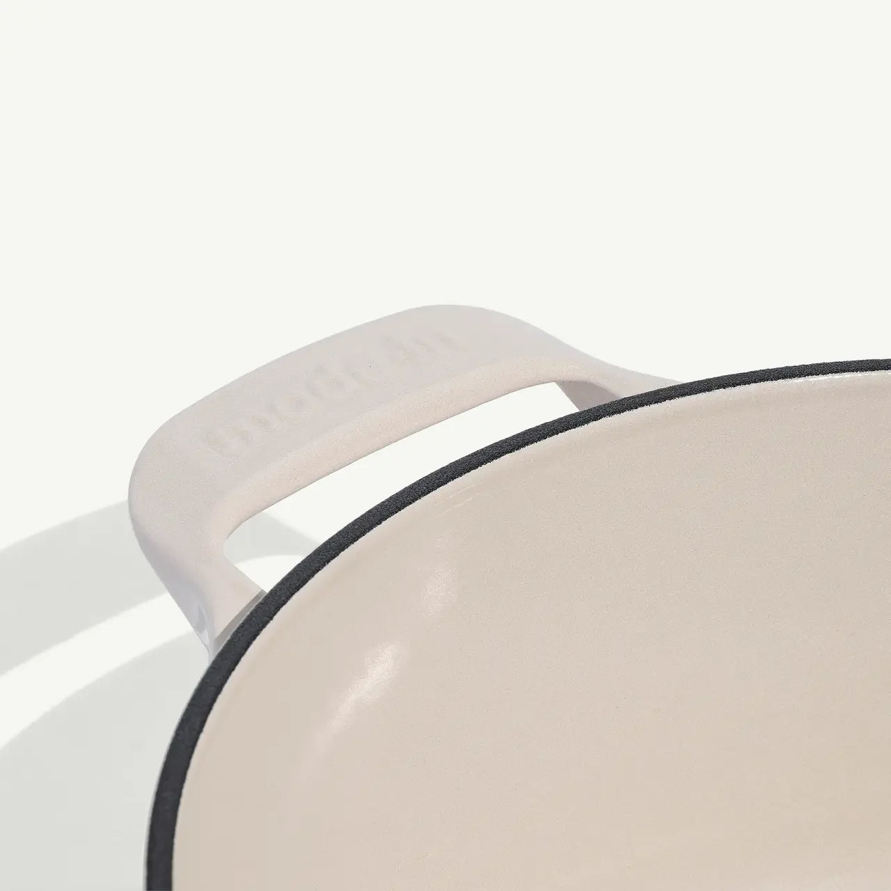 Made In Antique White Round Enameled Cast Iron Dutch Oven - 5.5 Qt - Marcel’s Culinary Experience