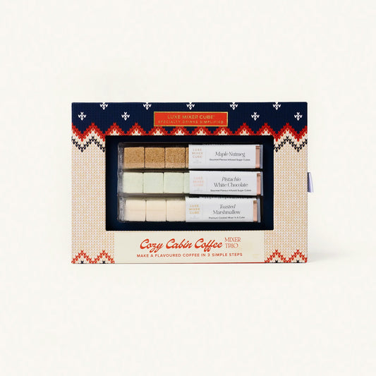 Winter Coffee Mixer Cube Trio: Maple, Pistachio, Marshmallow - Marcel’s Culinary Experience