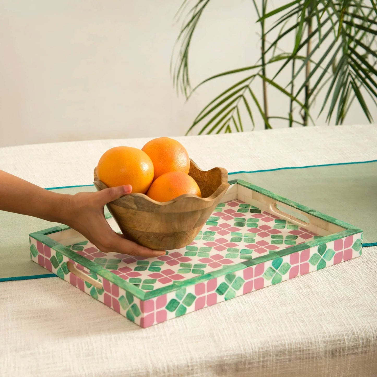 Scalloped Wooden Bowls - Marcel’s Culinary Experience