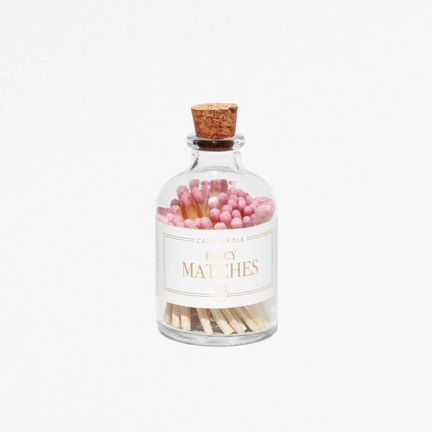 Light Pink Apothecary Matches