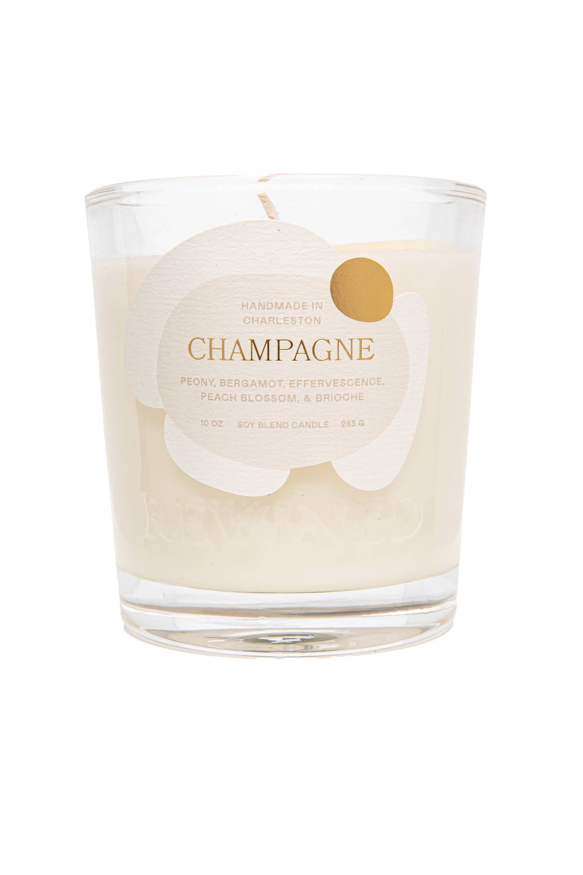 Rewined Champagne Candle, 10 oz