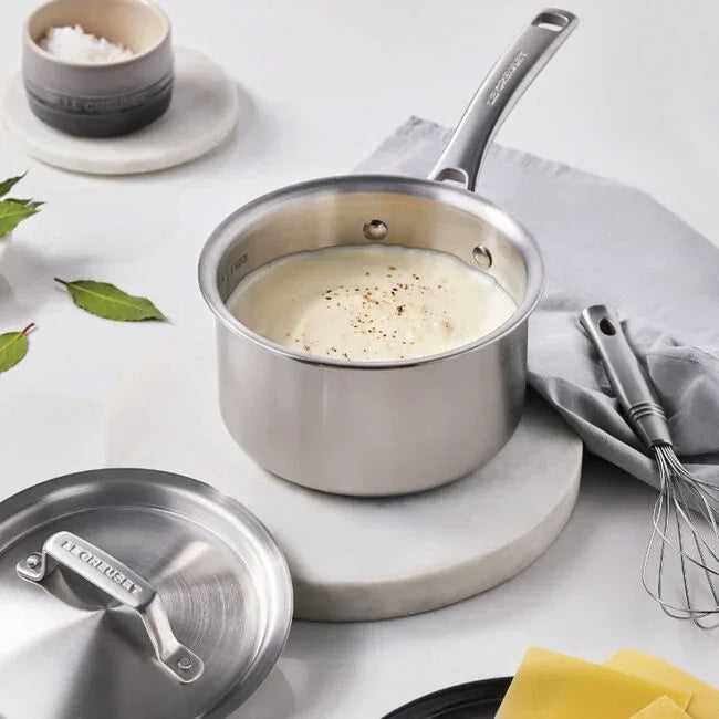 Le Creuset Stainless Steel Saucepan 2 qt