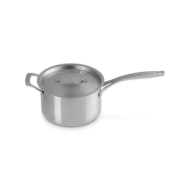 Le Creuset Stainless Steel Saucepan 4 qt