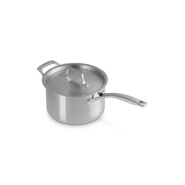 Le Creuset Stainless Steel Saucepan 4 qt