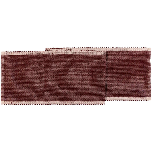 Lattice Table Runner - Garnet - Marcel’s Culinary Experience