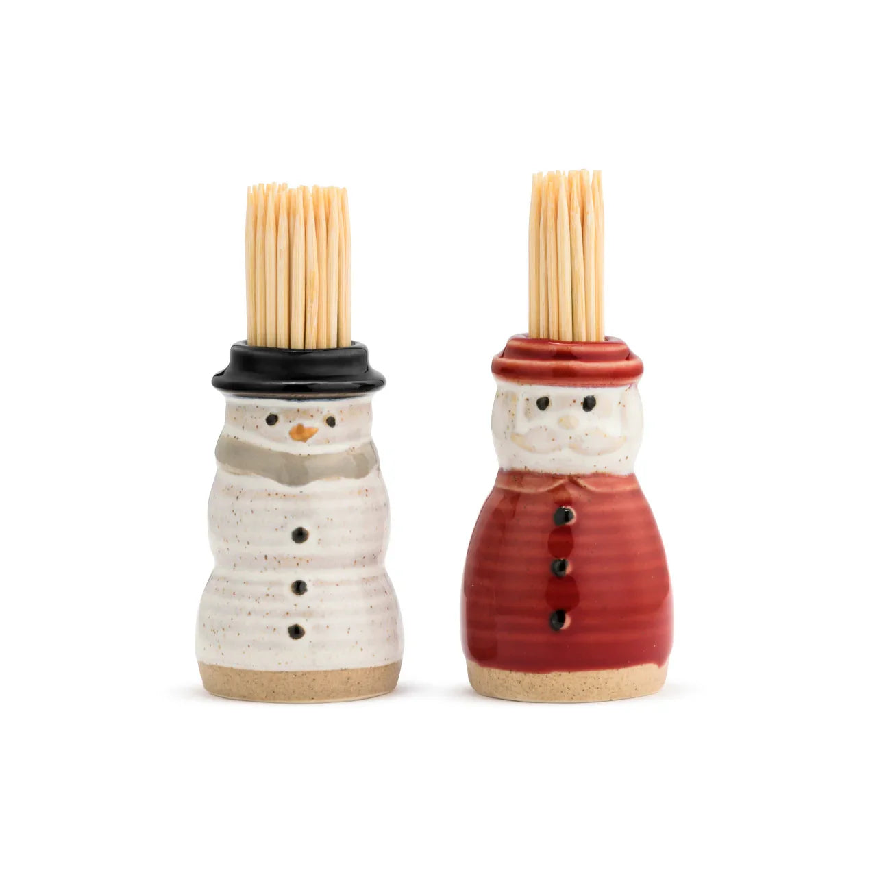 Snow Day Toothpick Holders - 2 Assorted - Marcel’s Culinary Experience