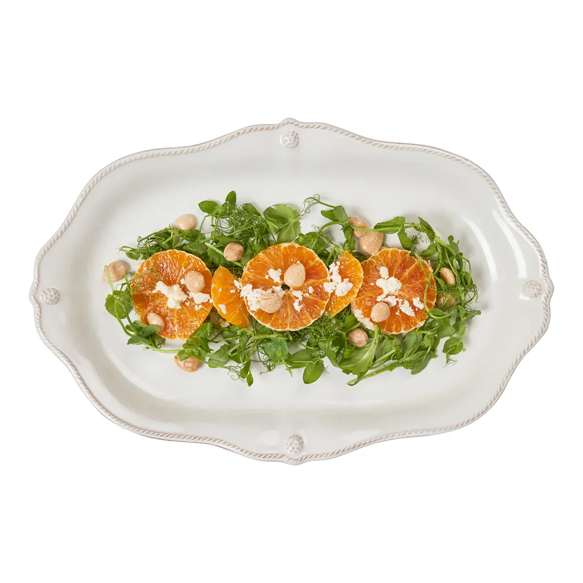 Juliska Berry & Thread 16" Platter - Whitewash