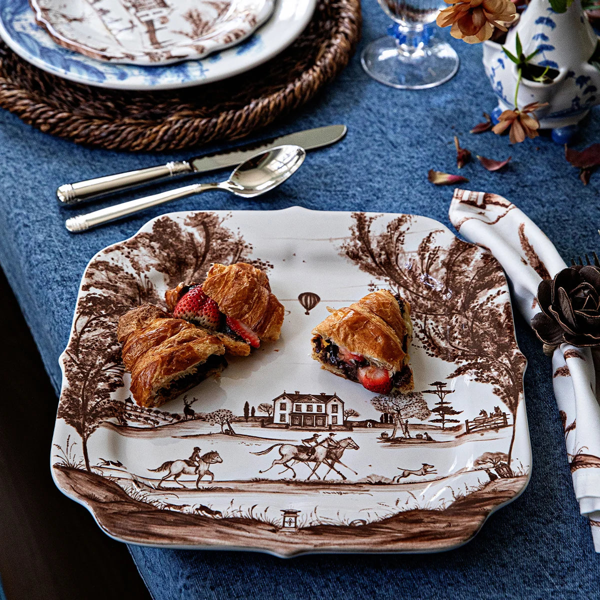 Juliska Country Estate Harvest 12" Tray, Sepia