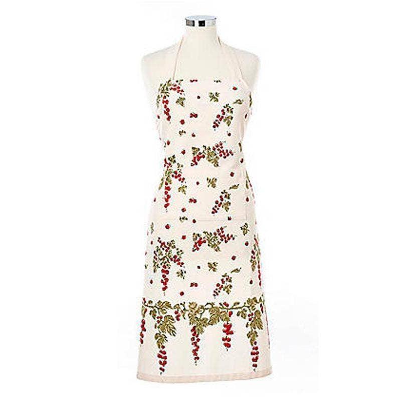 Gooseberry Red/Green Apron - Marcel’s Culinary Experience