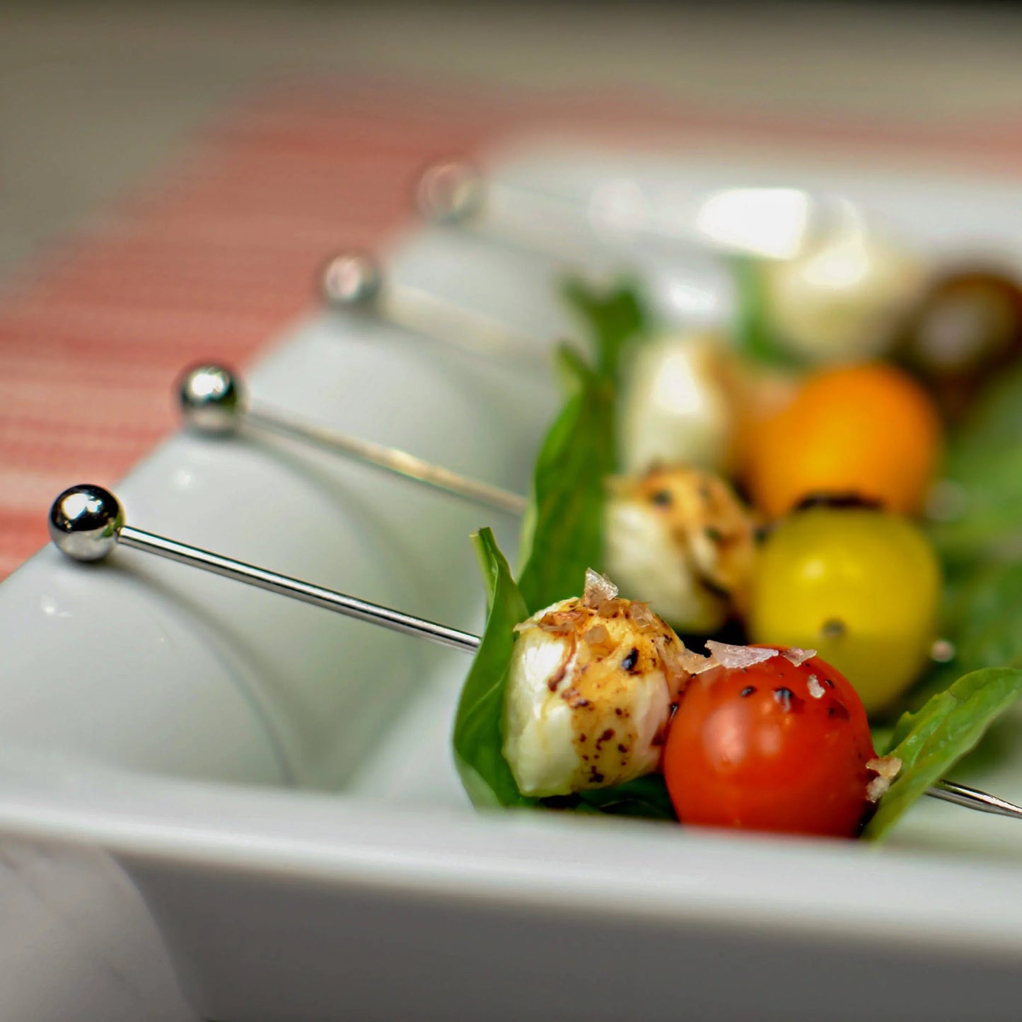 Cocktail Picks for Garnishes, Stainless (12 Piece, Short) - Marcel’s Culinary Experience