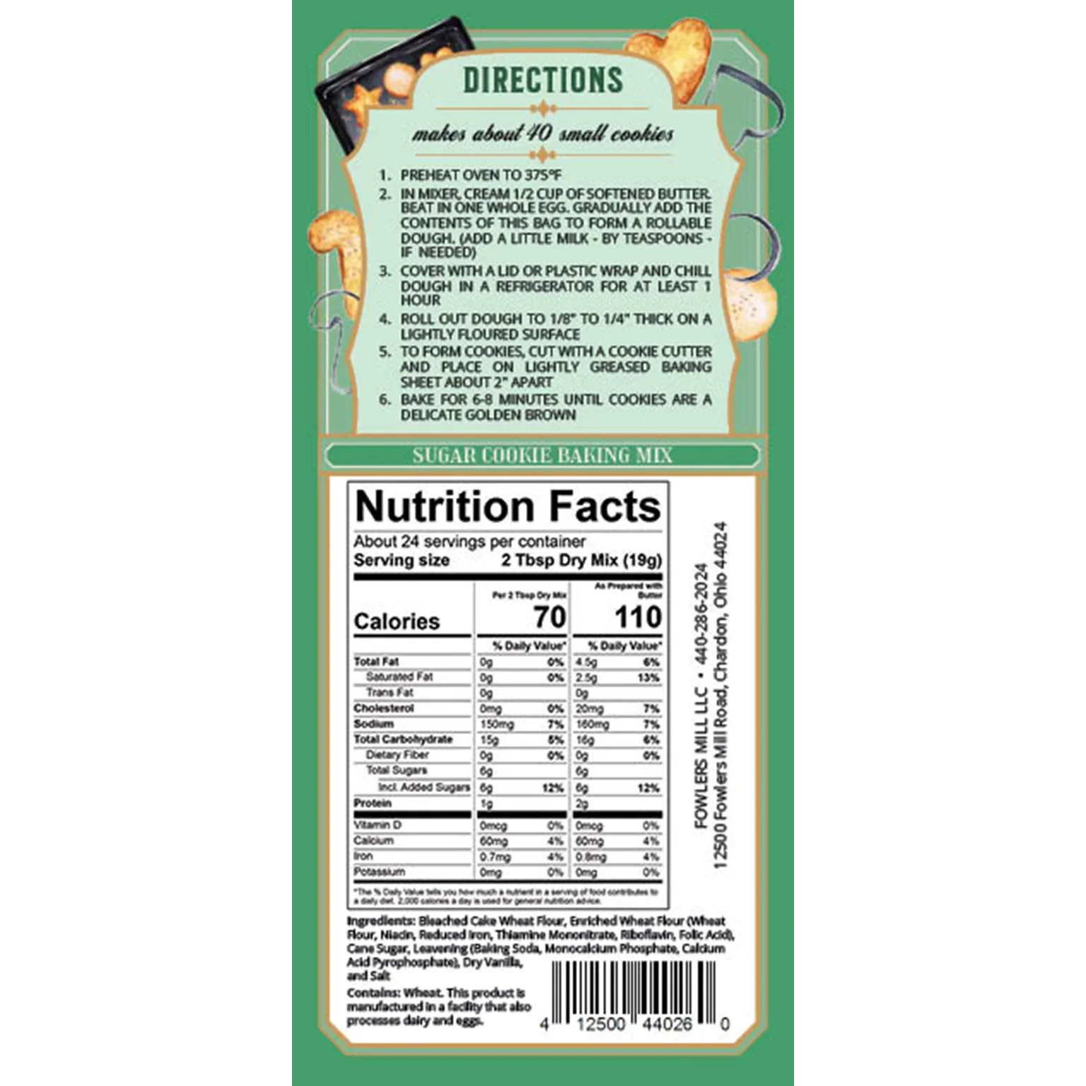 Sugar Cookie Mix - Marcel’s Culinary Experience