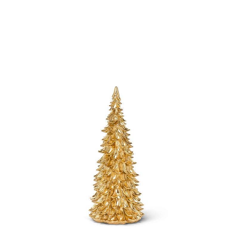 Gilded Gold Decorative Tree | 12 Inch