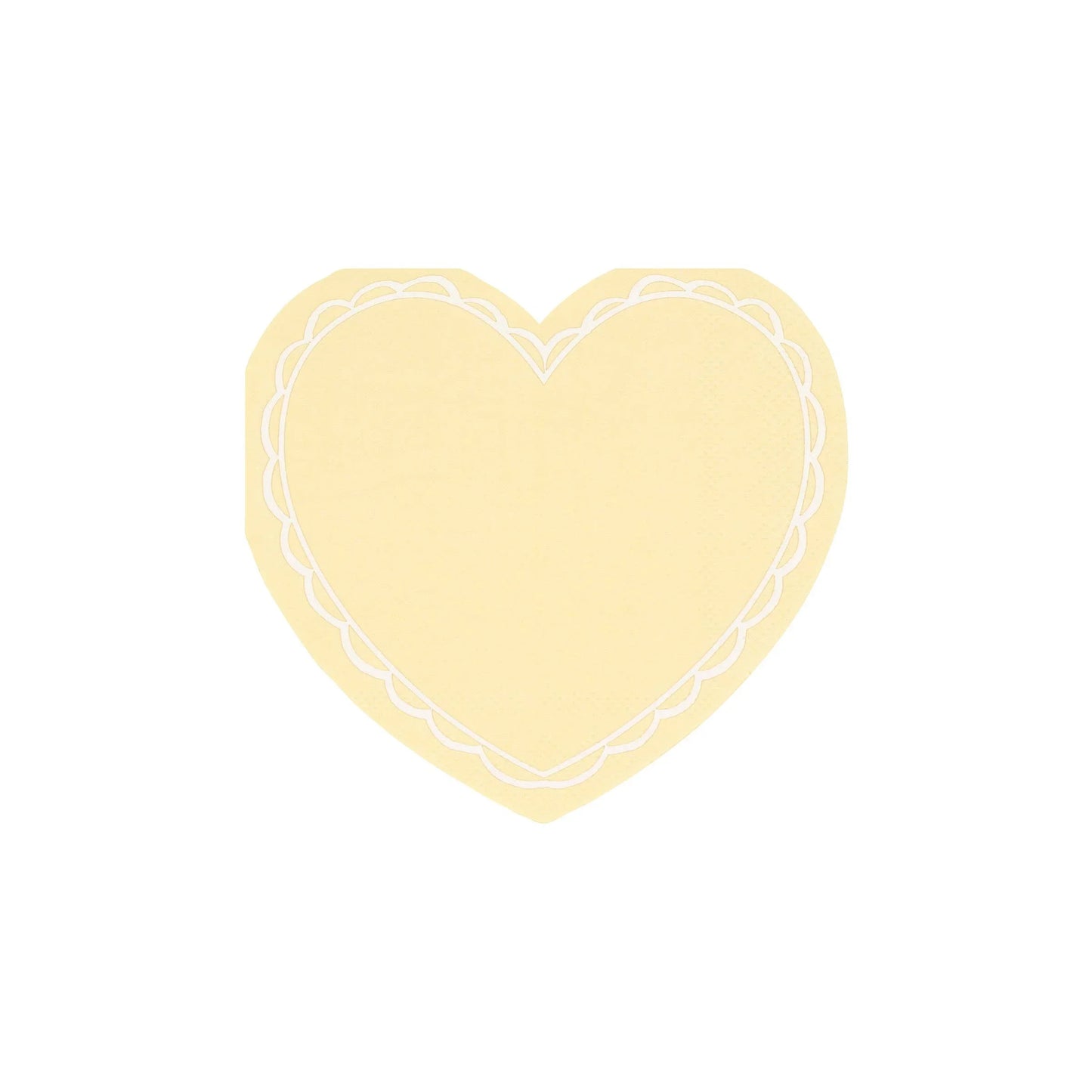 Meri Meri Pastel Heart Small Napkins