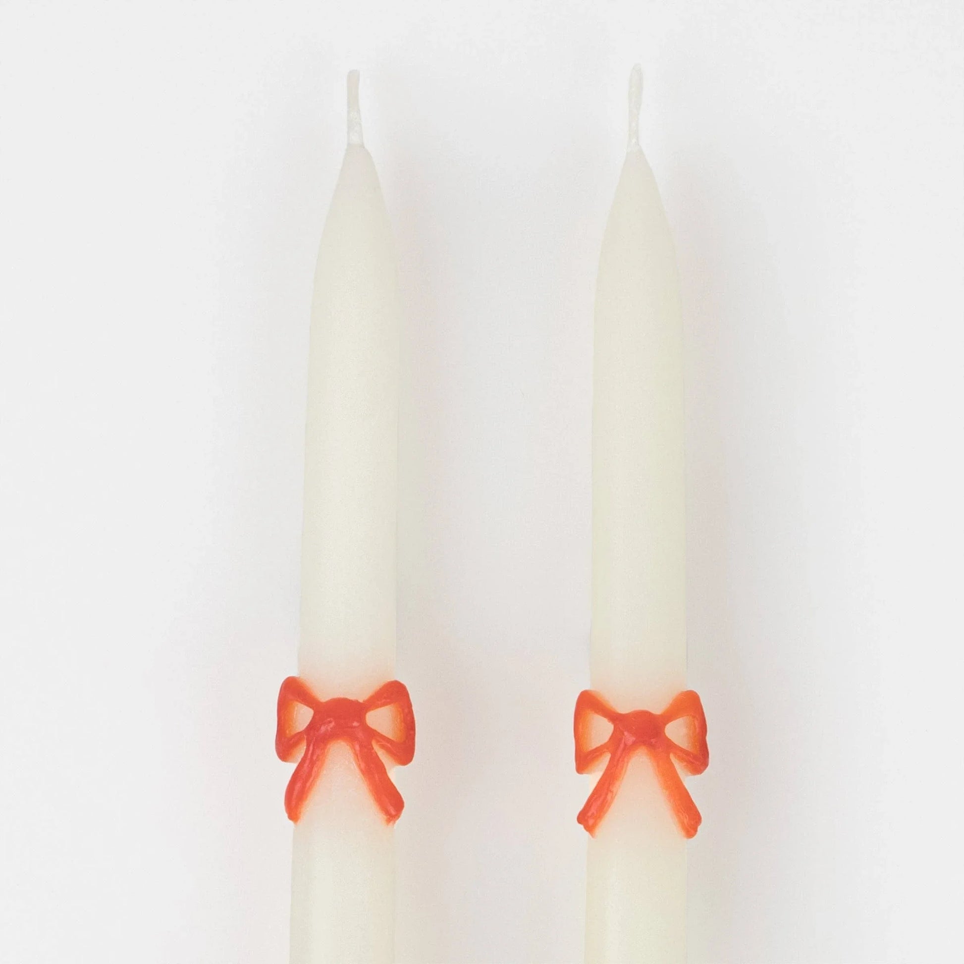 Multi Colour Bow Taper Candles - Marcel’s Culinary Experience