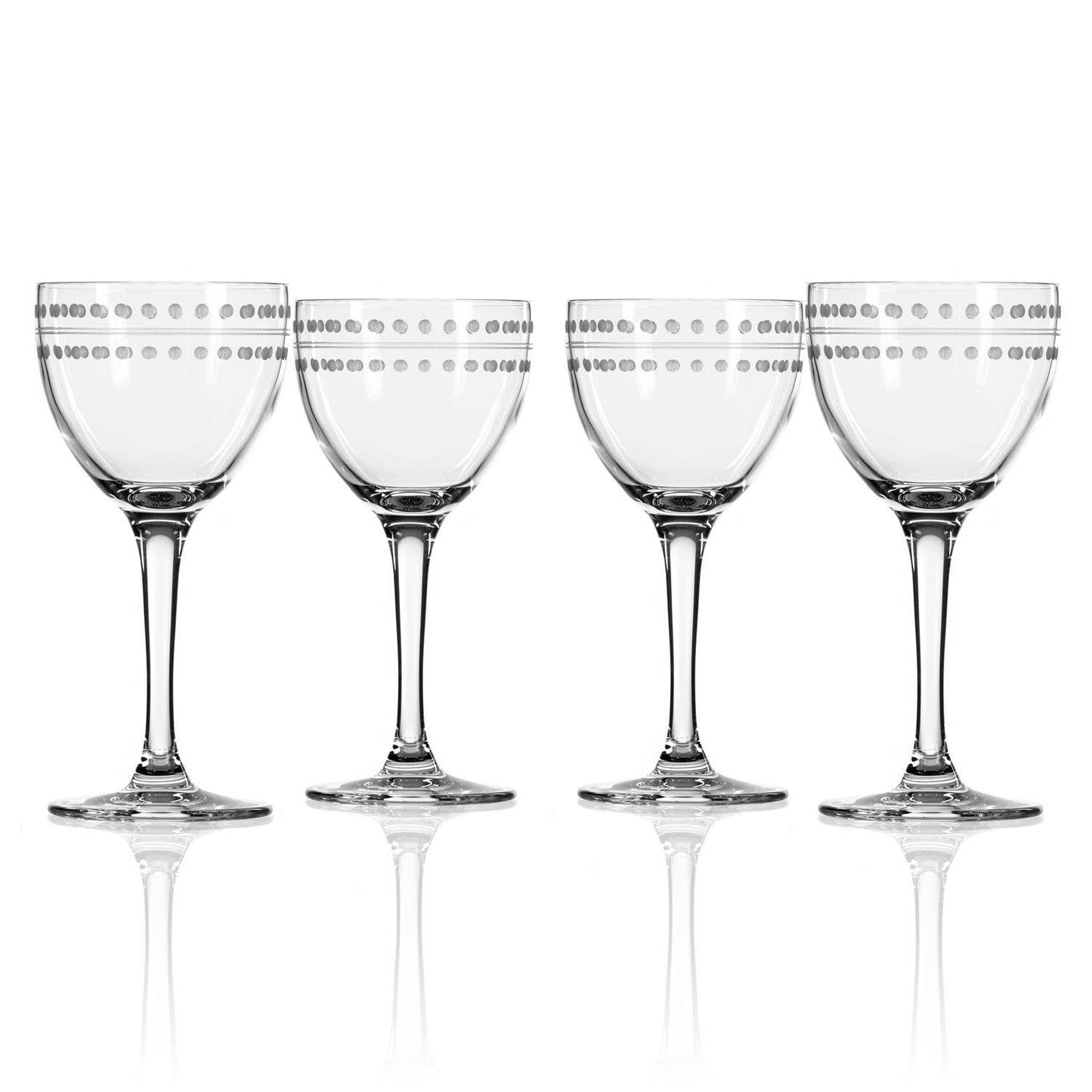 Mid-Century Modern Nick & Nora Cocktail Glass 4.5oz
