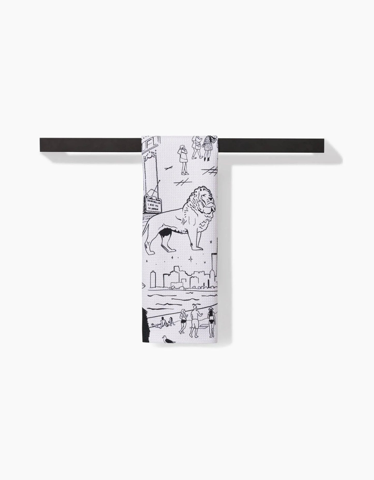 Geometry Chicago Tea Towel - Marcel’s Culinary Experience