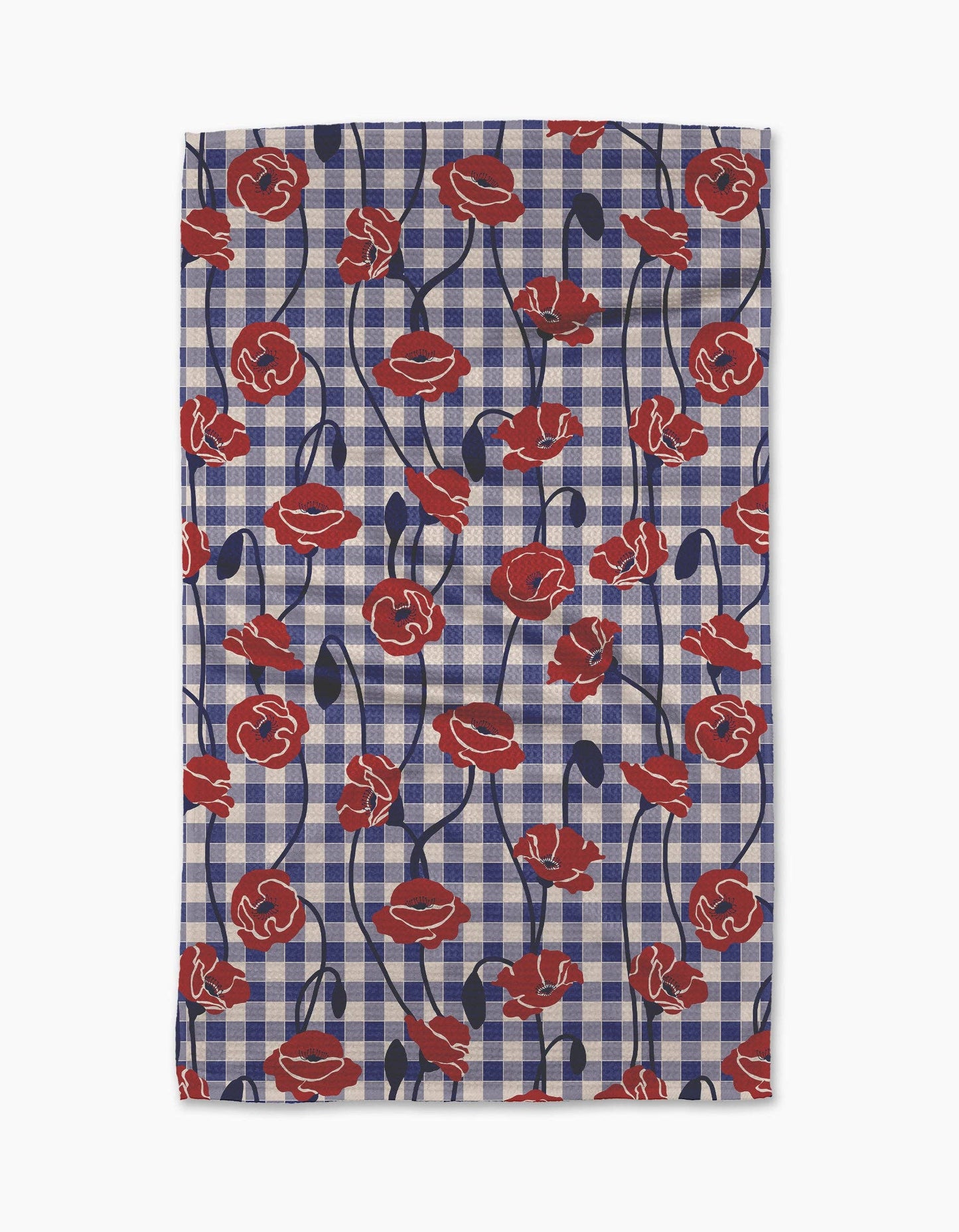 Geometry Freedom Poppy Field Tea Towel