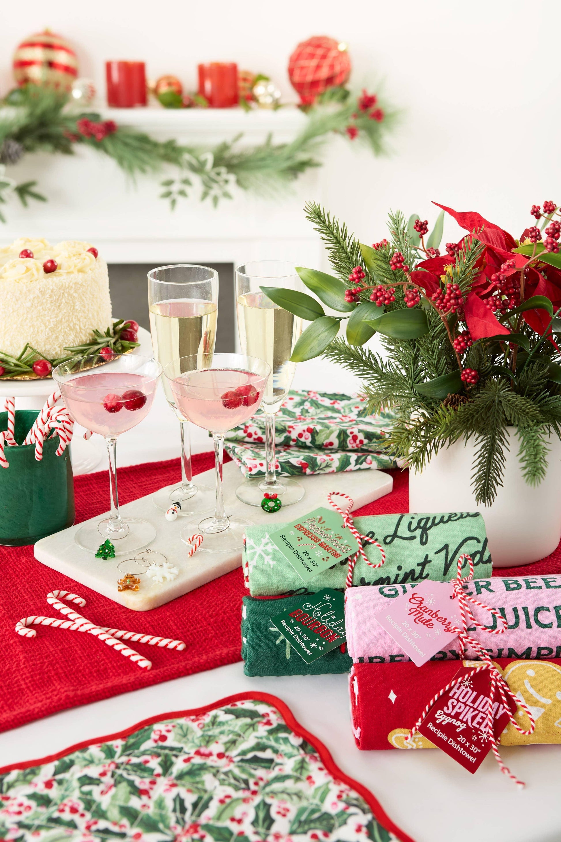 Candy Cane Swizzle Stick Set of 6 - Marcel’s Culinary Experience