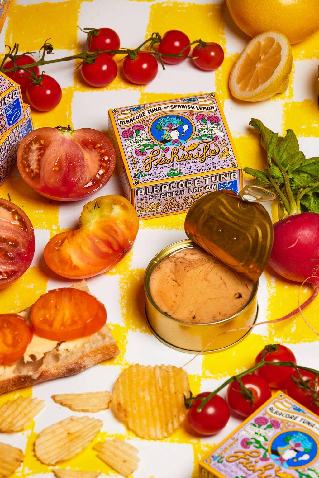 Albacore Tuna with Spanish Lemon - Marcel’s Culinary Experience