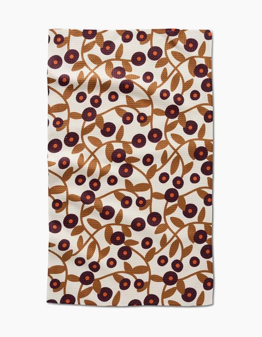 Geometry Swirling Vines Tea Towel - Marcel’s Culinary Experience